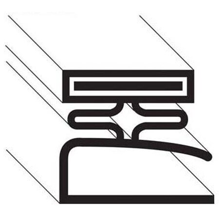 Food Warming Equipment Gasket, Magnetic , 26"X 48" GSKT-MAG-2648